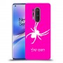 עכביש כיסוי מגן קשיח בעיצוב אישי עם השם שלך ל OnePlus 8 Pro יחידה אחת סקרין מובייל