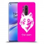 זאב כיסוי מגן קשיח בעיצוב אישי עם השם שלך ל OnePlus 8 Pro יחידה אחת סקרין מובייל