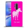 זברה כיסוי מגן קשיח בעיצוב אישי עם השם שלך ל OnePlus 8 Pro יחידה אחת סקרין מובייל