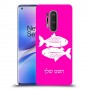 דגים כיסוי מגן קשיח בעיצוב אישי עם השם שלך ל OnePlus 8 Pro יחידה אחת סקרין מובייל