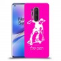 ילד סקייטבורד כיסוי מגן קשיח בעיצוב אישי עם השם שלך ל OnePlus 8 Pro יחידה אחת סקרין מובייל