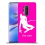 סקִי כיסוי מגן קשיח בעיצוב אישי עם השם שלך ל OnePlus 8 Pro יחידה אחת סקרין מובייל