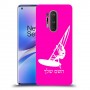 גלישת מפרש כיסוי מגן קשיח בעיצוב אישי עם השם שלך ל OnePlus 8 Pro יחידה אחת סקרין מובייל