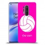 כדורעף - כדור כיסוי מגן קשיח בעיצוב אישי עם השם שלך ל OnePlus 8 Pro יחידה אחת סקרין מובייל