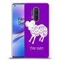 טלה כיסוי מגן קשיח בעיצוב אישי עם השם שלך ל OnePlus 8 Pro יחידה אחת סקרין מובייל