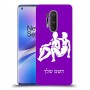 תאומים כיסוי מגן קשיח בעיצוב אישי עם השם שלך ל OnePlus 8 Pro יחידה אחת סקרין מובייל