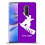 סנובורד כיסוי מגן קשיח בעיצוב אישי עם השם שלך ל OnePlus 8 Pro יחידה אחת סקרין מובייל