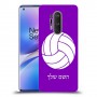 כדורעף - כדור כיסוי מגן קשיח בעיצוב אישי עם השם שלך ל OnePlus 8 Pro יחידה אחת סקרין מובייל