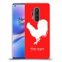 תרנגול כיסוי מגן קשיח בעיצוב אישי עם השם שלך ל OnePlus 8 Pro יחידה אחת סקרין מובייל