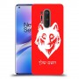 זאב כיסוי מגן קשיח בעיצוב אישי עם השם שלך ל OnePlus 8 Pro יחידה אחת סקרין מובייל