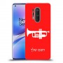 חצוצרה כיסוי מגן קשיח בעיצוב אישי עם השם שלך ל OnePlus 8 Pro יחידה אחת סקרין מובייל