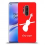כינור כיסוי מגן קשיח בעיצוב אישי עם השם שלך ל OnePlus 8 Pro יחידה אחת סקרין מובייל