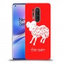 טלה כיסוי מגן קשיח בעיצוב אישי עם השם שלך ל OnePlus 8 Pro יחידה אחת סקרין מובייל