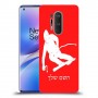 סקִי כיסוי מגן קשיח בעיצוב אישי עם השם שלך ל OnePlus 8 Pro יחידה אחת סקרין מובייל