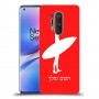 גלישה כיסוי מגן קשיח בעיצוב אישי עם השם שלך ל OnePlus 8 Pro יחידה אחת סקרין מובייל