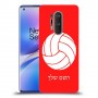 כדורעף - כדור כיסוי מגן קשיח בעיצוב אישי עם השם שלך ל OnePlus 8 Pro יחידה אחת סקרין מובייל