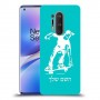 ילד סקייטבורד כיסוי מגן קשיח בעיצוב אישי עם השם שלך ל OnePlus 8 Pro יחידה אחת סקרין מובייל