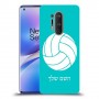 כדורעף - כדור כיסוי מגן קשיח בעיצוב אישי עם השם שלך ל OnePlus 8 Pro יחידה אחת סקרין מובייל