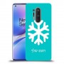 שלג כיסוי מגן קשיח בעיצוב אישי עם השם שלך ל OnePlus 8 Pro יחידה אחת סקרין מובייל