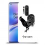 תרנגול כיסוי מגן קשיח בעיצוב אישי עם השם שלך ל OnePlus 8 Pro יחידה אחת סקרין מובייל