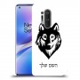 זאב כיסוי מגן קשיח בעיצוב אישי עם השם שלך ל OnePlus 8 Pro יחידה אחת סקרין מובייל