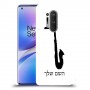 סקספון כיסוי מגן קשיח בעיצוב אישי עם השם שלך ל OnePlus 8 Pro יחידה אחת סקרין מובייל