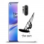 גלישת מפרש כיסוי מגן קשיח בעיצוב אישי עם השם שלך ל OnePlus 8 Pro יחידה אחת סקרין מובייל