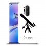 טלסקופ כיסוי מגן קשיח בעיצוב אישי עם השם שלך ל OnePlus 8 Pro יחידה אחת סקרין מובייל
