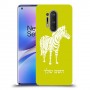 זברה כיסוי מגן קשיח בעיצוב אישי עם השם שלך ל OnePlus 8 Pro יחידה אחת סקרין מובייל