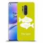 דגים כיסוי מגן קשיח בעיצוב אישי עם השם שלך ל OnePlus 8 Pro יחידה אחת סקרין מובייל