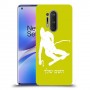 סקִי כיסוי מגן קשיח בעיצוב אישי עם השם שלך ל OnePlus 8 Pro יחידה אחת סקרין מובייל