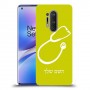 רופא סטטוסקופ כיסוי מגן קשיח בעיצוב אישי עם השם שלך ל OnePlus 8 Pro יחידה אחת סקרין מובייל