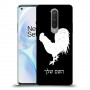 תרנגול כיסוי מגן קשיח בעיצוב אישי עם השם שלך ל OnePlus 8 יחידה אחת סקרין מובייל