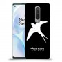 ציפור לבלוע כיסוי מגן קשיח בעיצוב אישי עם השם שלך ל OnePlus 8 יחידה אחת סקרין מובייל