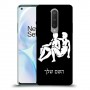 תאומים כיסוי מגן קשיח בעיצוב אישי עם השם שלך ל OnePlus 8 יחידה אחת סקרין מובייל