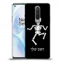 שלד כיסוי מגן קשיח בעיצוב אישי עם השם שלך ל OnePlus 8 יחידה אחת סקרין מובייל