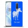 זברה כיסוי מגן קשיח בעיצוב אישי עם השם שלך ל OnePlus 8 יחידה אחת סקרין מובייל