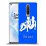 תאומים כיסוי מגן קשיח בעיצוב אישי עם השם שלך ל OnePlus 8 יחידה אחת סקרין מובייל