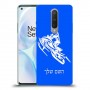 אופנוע שלג כיסוי מגן קשיח בעיצוב אישי עם השם שלך ל OnePlus 8 יחידה אחת סקרין מובייל