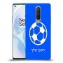 כדורגל - כדור כיסוי מגן קשיח בעיצוב אישי עם השם שלך ל OnePlus 8 יחידה אחת סקרין מובייל