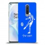 שחקן כדורגל כיסוי מגן קשיח בעיצוב אישי עם השם שלך ל OnePlus 8 יחידה אחת סקרין מובייל