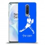 שחקן טניס כיסוי מגן קשיח בעיצוב אישי עם השם שלך ל OnePlus 8 יחידה אחת סקרין מובייל