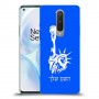 פסל החירות כיסוי מגן קשיח בעיצוב אישי עם השם שלך ל OnePlus 8 יחידה אחת סקרין מובייל