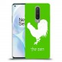 תרנגול כיסוי מגן קשיח בעיצוב אישי עם השם שלך ל OnePlus 8 יחידה אחת סקרין מובייל