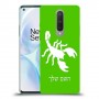 עקרב כיסוי מגן קשיח בעיצוב אישי עם השם שלך ל OnePlus 8 יחידה אחת סקרין מובייל