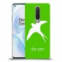ציפור לבלוע כיסוי מגן קשיח בעיצוב אישי עם השם שלך ל OnePlus 8 יחידה אחת סקרין מובייל