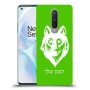 זאב כיסוי מגן קשיח בעיצוב אישי עם השם שלך ל OnePlus 8 יחידה אחת סקרין מובייל