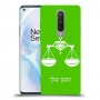 מאזניים כיסוי מגן קשיח בעיצוב אישי עם השם שלך ל OnePlus 8 יחידה אחת סקרין מובייל