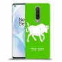 שור כיסוי מגן קשיח בעיצוב אישי עם השם שלך ל OnePlus 8 יחידה אחת סקרין מובייל