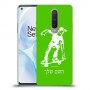 ילד סקייטבורד כיסוי מגן קשיח בעיצוב אישי עם השם שלך ל OnePlus 8 יחידה אחת סקרין מובייל